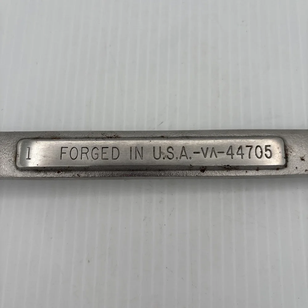 Craftsman Wrench 1 Inch -VA 44705 Vintage Forged In USA Heavy Duty